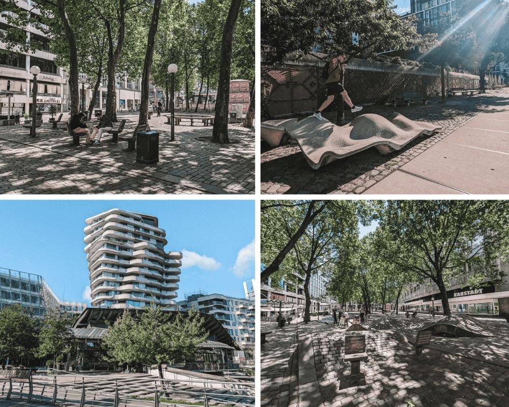 Gerhart Hauptmann Square & HafenCity, Hamburg